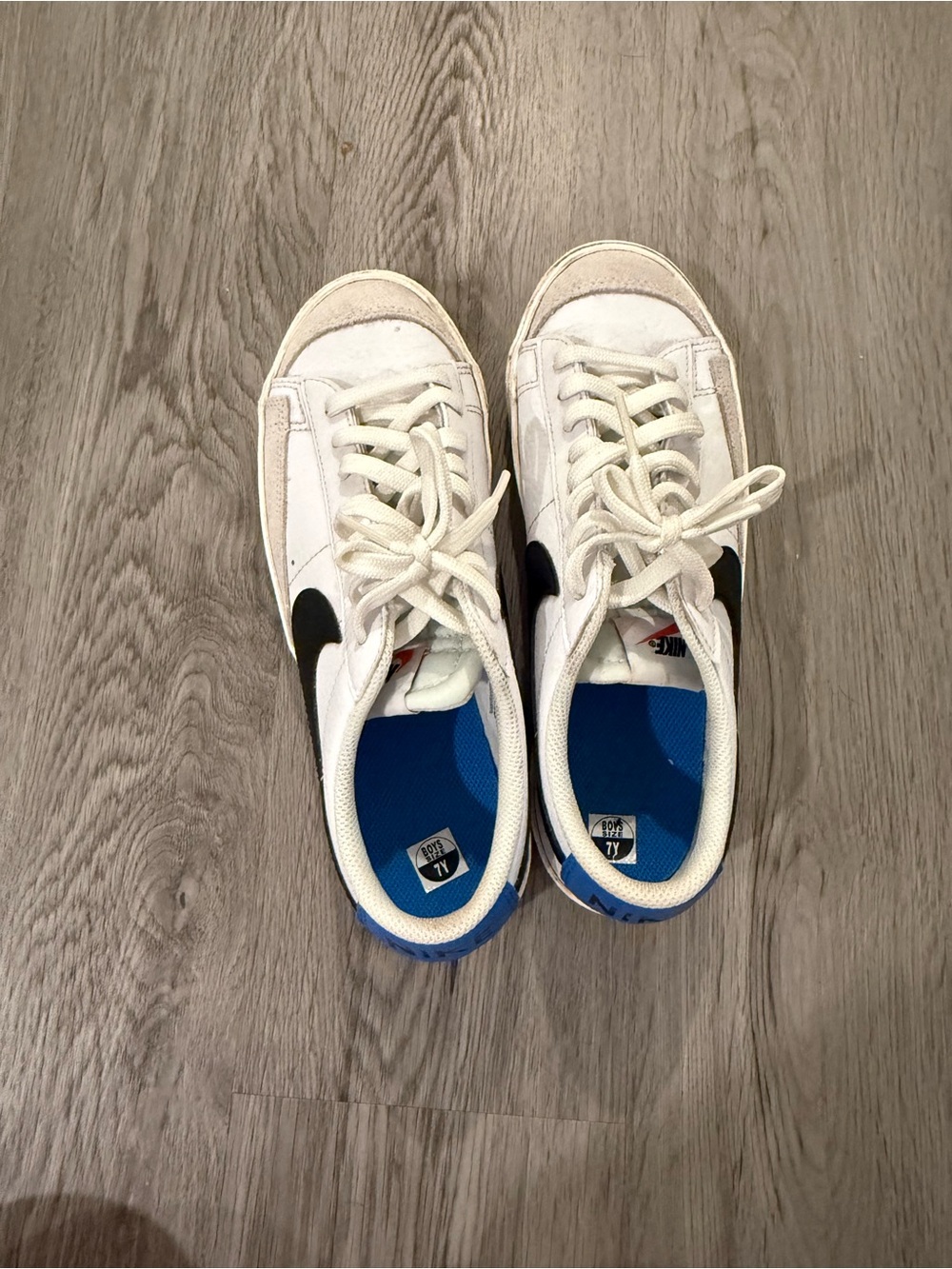 Nike low top blazers